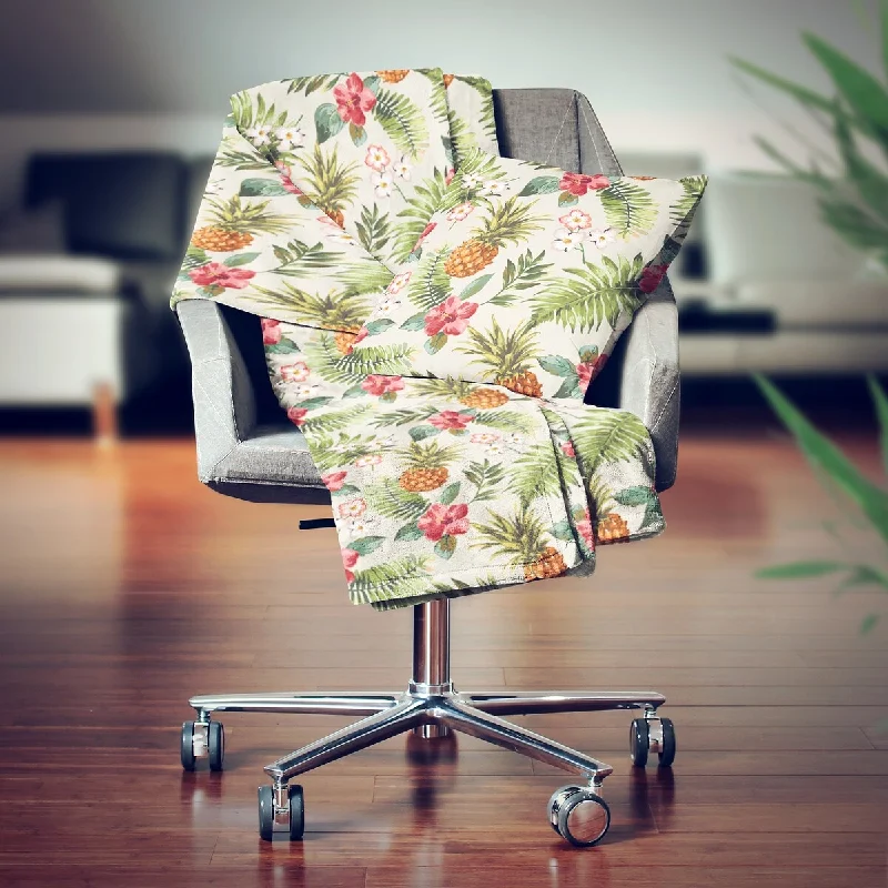 Acrylic blankets for a soft and affordable alternativeDesignart' Pineapple Summer Bliss IV' Modern Throw Blanket - 71x59 Acrylic blankets for a soft and affordable alternativeDesignart' Pineapple Summer Bliss IV' Modern Throw Blanket - 71x59