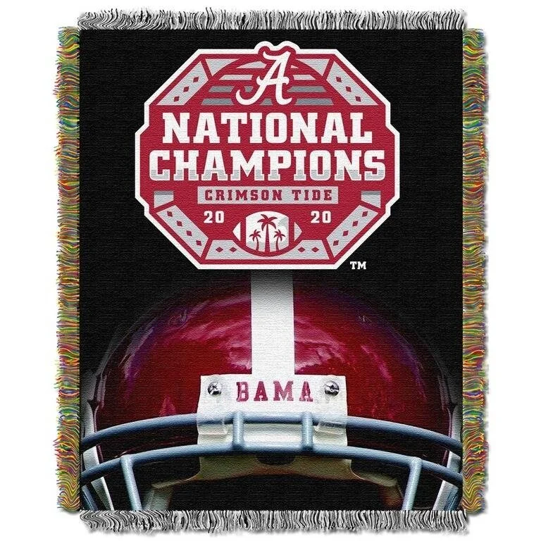 Wool blankets with natural warmth and insulationNCAA Champs Tapestry Throw Blanket