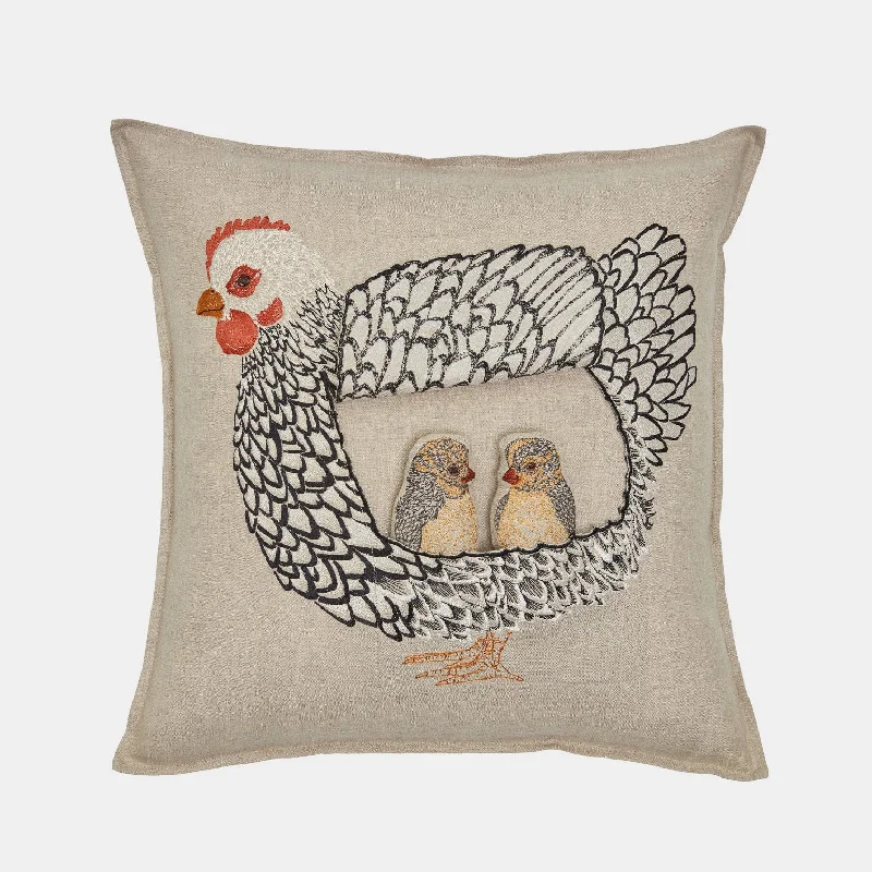 Travel Pillows for Long JourneysFirm Pillows for Side SleepersMother Hen Square Pocket Pillow