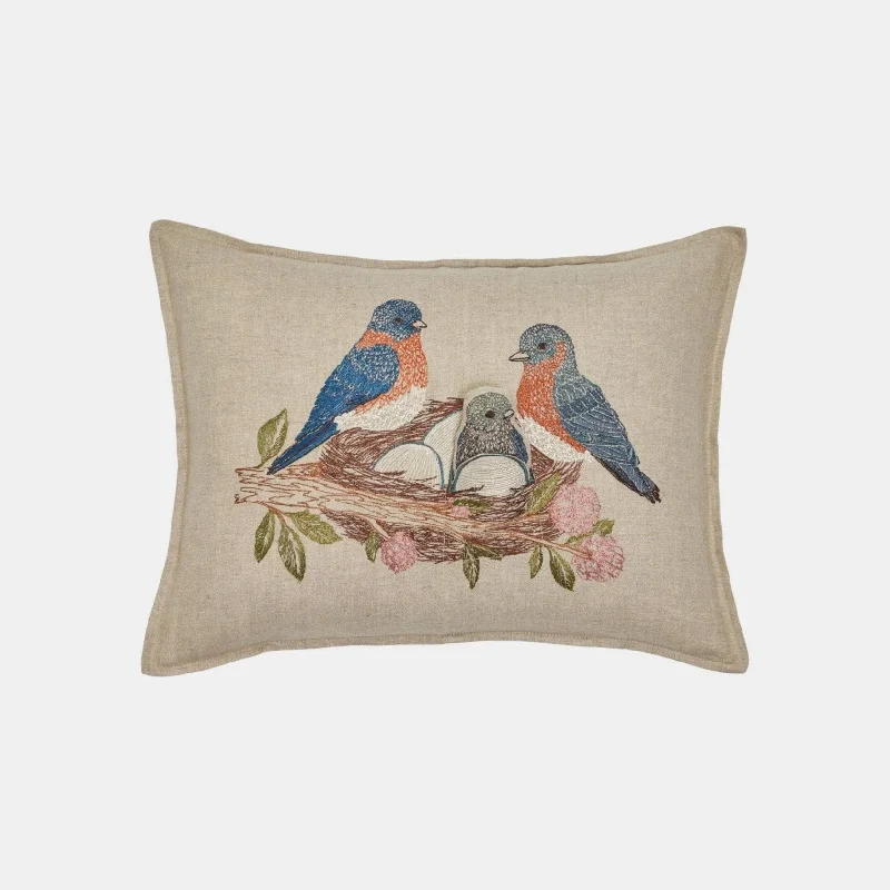 Cotton Pillows for Natural ComfortVelvet Pillows for a Touch of EleganceBluebird Nest Lumbar Pocket Pillow Cotton Pillows for Natural ComfortVelvet Pillows for a Touch of EleganceBluebird Nest Lumbar Pocket Pillow