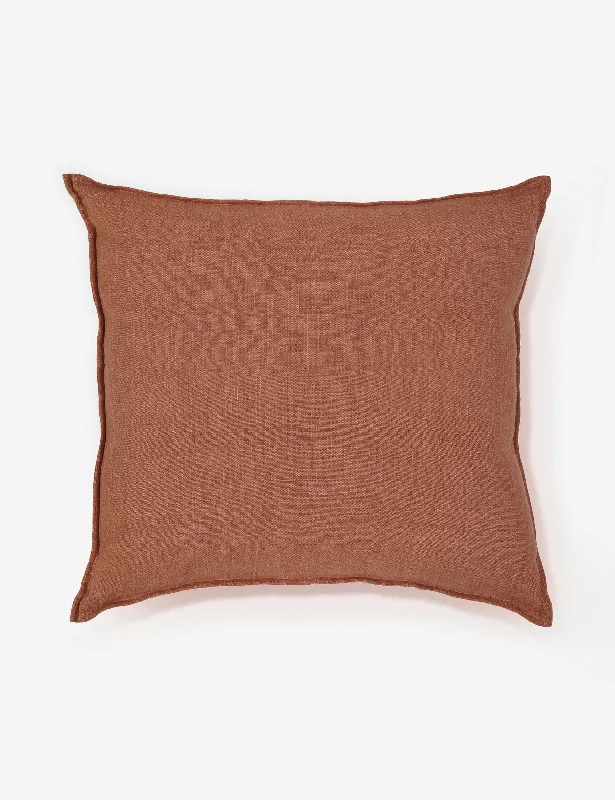 Lumbar Support Pillows for Car SeatsPlush Pillows for a Cozy BedMontauk 28" x 36" Oversized Pillow, Terracotta by Pom Pom at Home Lumbar Support Pillows for Car SeatsPlush Pillows for a Cozy BedMontauk 28" x 36" Oversized Pillow, Terracotta by Pom Pom at Home