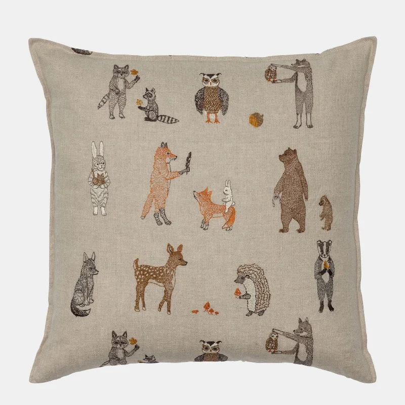 Square Pillows for Modern Home DecorDown Alternative Pillows for Ethical ChoicesWoodland Friends Square Pillow Square Pillows for Modern Home DecorDown Alternative Pillows for Ethical ChoicesWoodland Friends Square Pillow