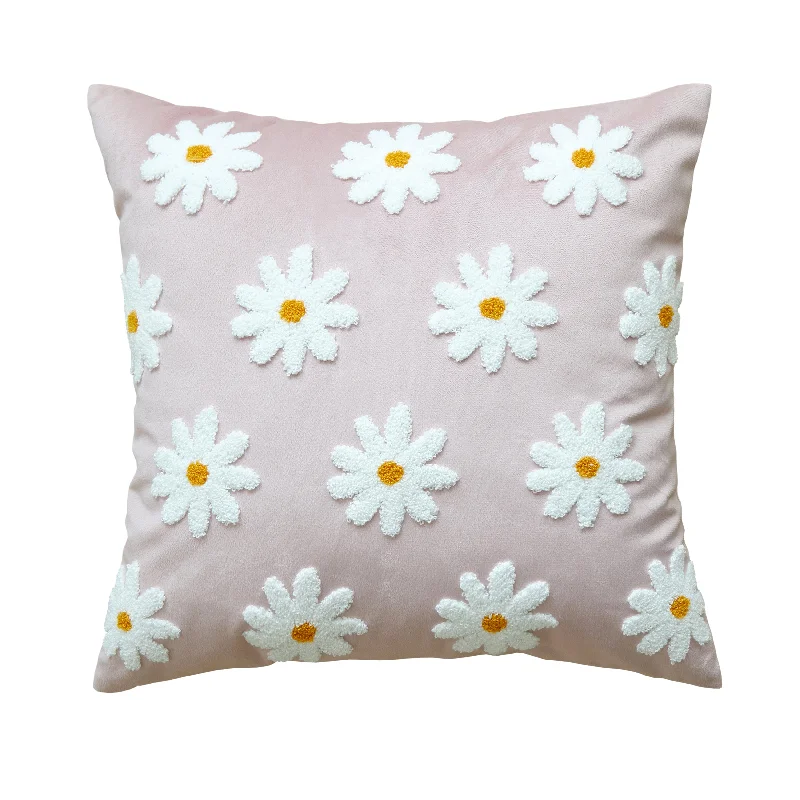 Lumbar Support Pillows for Car SeatsSquare Pillows for Modern Home DecorDaisies Pink Pillow Lumbar Support Pillows for Car SeatsSquare Pillows for Modern Home DecorDaisies Pink Pillow