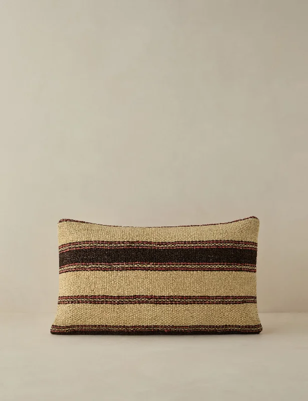 Cotton Pillows for Natural ComfortFirm Pillows for Side SleepersVintage Lumbar Pillow No. 30, 12" x 20" Cotton Pillows for Natural ComfortFirm Pillows for Side SleepersVintage Lumbar Pillow No. 30, 12" x 20"