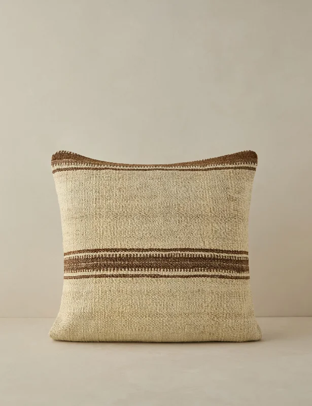Silk Pillows for Smooth Skin and HairBolster Pillows for Sofa DecorationVintage Pillow No. 17, 20" x 20"