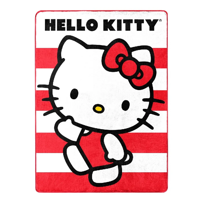 Synthetic fiber blend blankets for a budget - friendly choiceSanrio Hello Kitty Micro Raschel Throw Blanket Synthetic fiber blend blankets for a budget - friendly choiceSanrio Hello Kitty Micro Raschel Throw Blanket