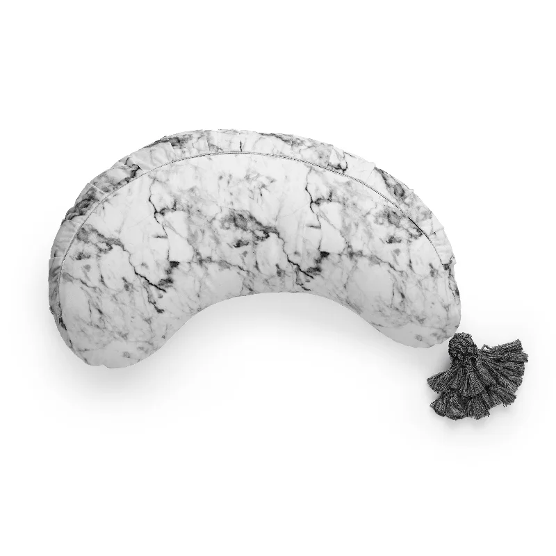 Adjustable Pillows for Customized ComfortSilk Pillows for Smooth Skin and HairNursing Pillow - Carrara Marble Adjustable Pillows for Customized ComfortSilk Pillows for Smooth Skin and HairNursing Pillow - Carrara Marble
