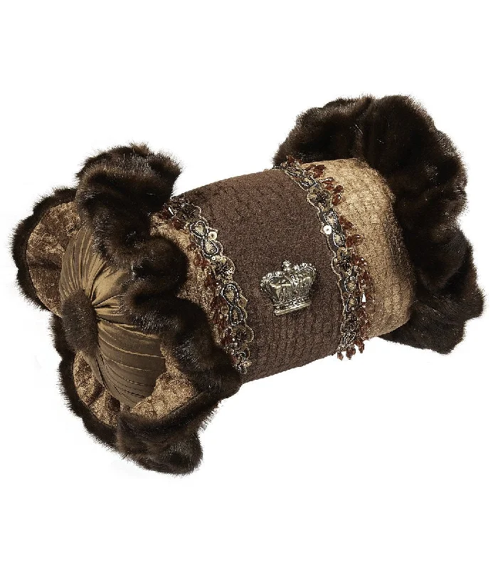 Orthopedic Pillows for Back Pain ReliefDecorative Pillows for Living Room MakeoverDecorative Accent Pillow Caramel and Brown Croc Chenille Ruffled Bolster 14x8 Orthopedic Pillows for Back Pain ReliefDecorative Pillows for Living Room MakeoverDecorative Accent Pillow Caramel and Brown Croc Chenille Ruffled Bolster 14x8