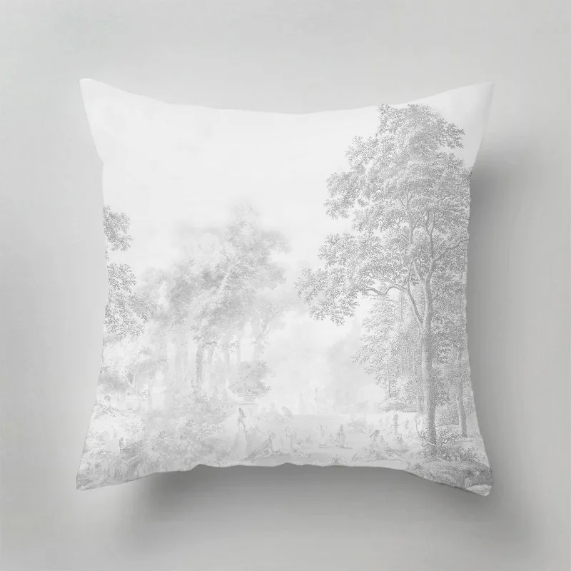 Velvet Pillows for a Touch of ElegancePlush Pillows for a Cozy BedOutdoor Pillow - Romantic Garden grey Velvet Pillows for a Touch of ElegancePlush Pillows for a Cozy BedOutdoor Pillow - Romantic Garden grey