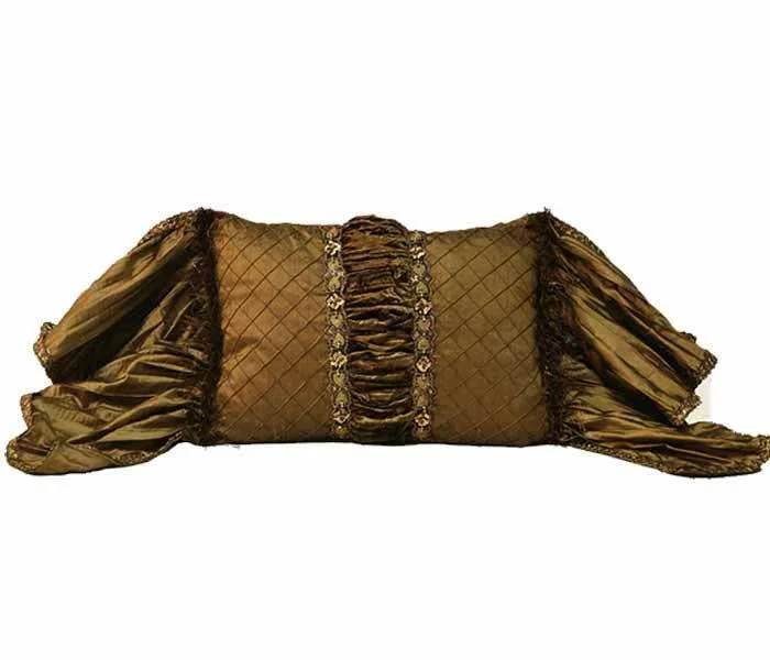 Kids Pillows with Fun DesignsPregnancy Pillows for Expectant MothersBrown Embroidered Silk And Velvet Rectangle Accent Pillow 13x18 Kids Pillows with Fun DesignsPregnancy Pillows for Expectant MothersBrown Embroidered Silk And Velvet Rectangle Accent Pillow 13x18
