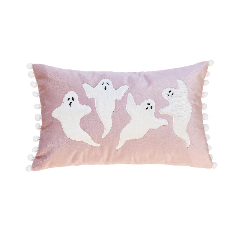 Cotton Pillows for Natural ComfortFeather Pillows for a Luxurious SleepGhosts Pink Lumbar Pillow Cotton Pillows for Natural ComfortFeather Pillows for a Luxurious SleepGhosts Pink Lumbar Pillow