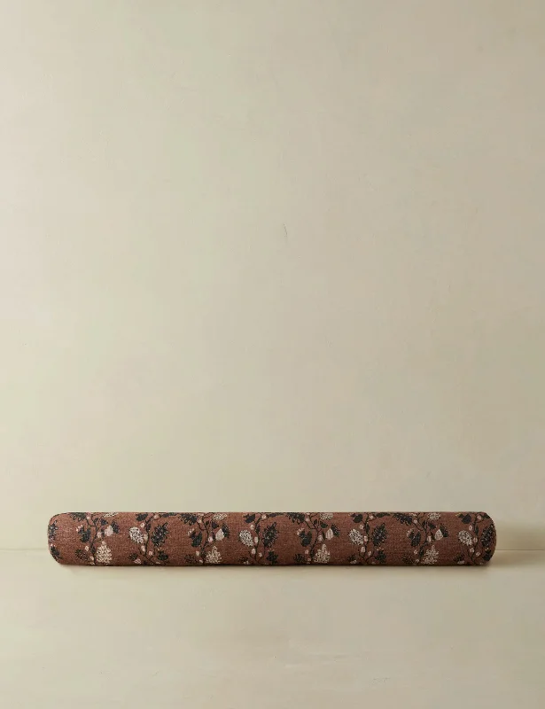 Cotton Pillows for Natural ComfortRound Pillows for Boho-Style InteriorsVini Botanical Jacquard Long Bolster Pillow by Sarah Sherman Samuel Cotton Pillows for Natural ComfortRound Pillows for Boho-Style InteriorsVini Botanical Jacquard Long Bolster Pillow by Sarah Sherman Samuel
