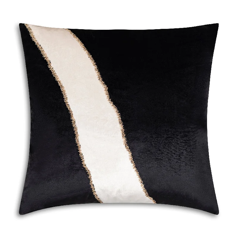 Silk Pillows for Smooth Skin and HairBack Support Pillows for Office ChairsDemi Ivory Black Pillow Silk Pillows for Smooth Skin and HairBack Support Pillows for Office ChairsDemi Ivory Black Pillow