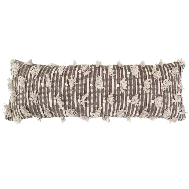 Adjustable Pillows for Customized ComfortCotton Pillows for Natural ComfortNora Hand Woven Pillow 14" X 40" With Insert Adjustable Pillows for Customized ComfortCotton Pillows for Natural ComfortNora Hand Woven Pillow 14" X 40" With Insert