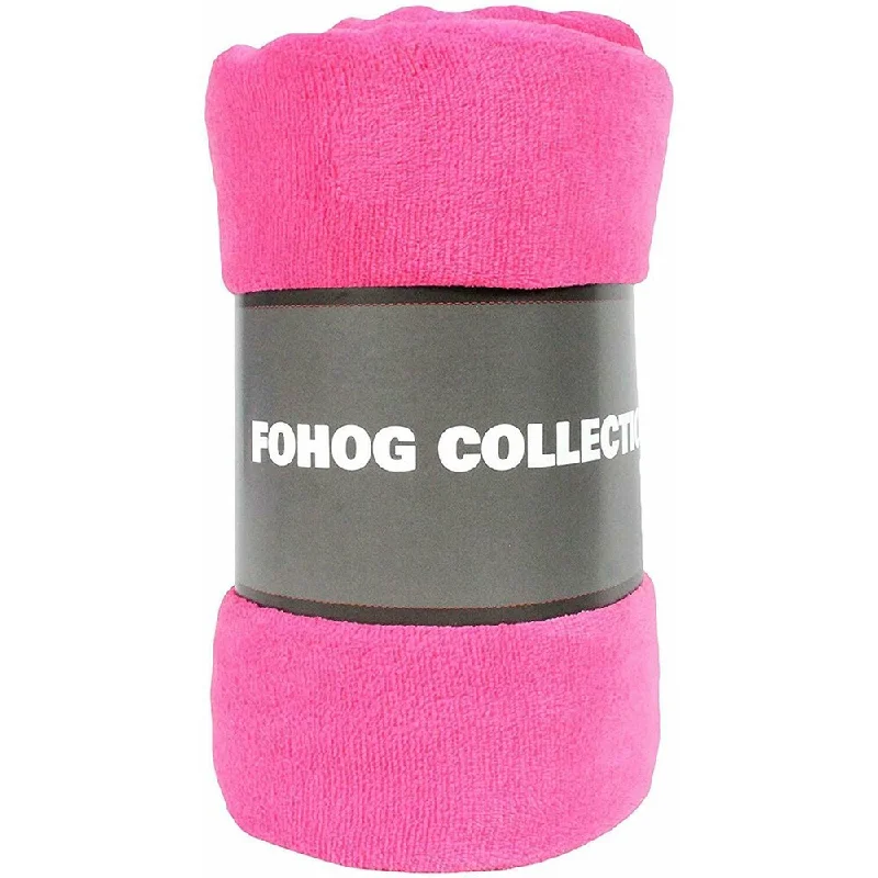 Fleece blankets for a cozy and plush textureThrow Blanket Soft Plush Fleece Flannel Couch Sofa Bed Hot Pink Fleece blankets for a cozy and plush textureThrow Blanket Soft Plush Fleece Flannel Couch Sofa Bed Hot Pink