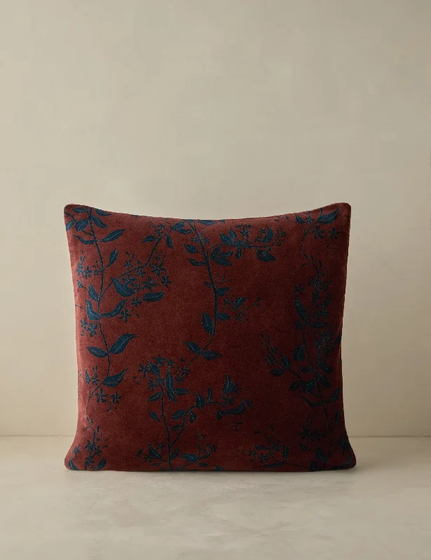 Cotton Pillows for Natural ComfortCooling Pillows for Hot SleepersCarmine Velvet Pillow Cotton Pillows for Natural ComfortCooling Pillows for Hot SleepersCarmine Velvet Pillow