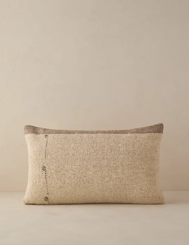 Memory Foam Pillows for Neck SupportFeather Pillows for a Luxurious SleepVintage Lumbar Pillow No. 83, 12" x 20"