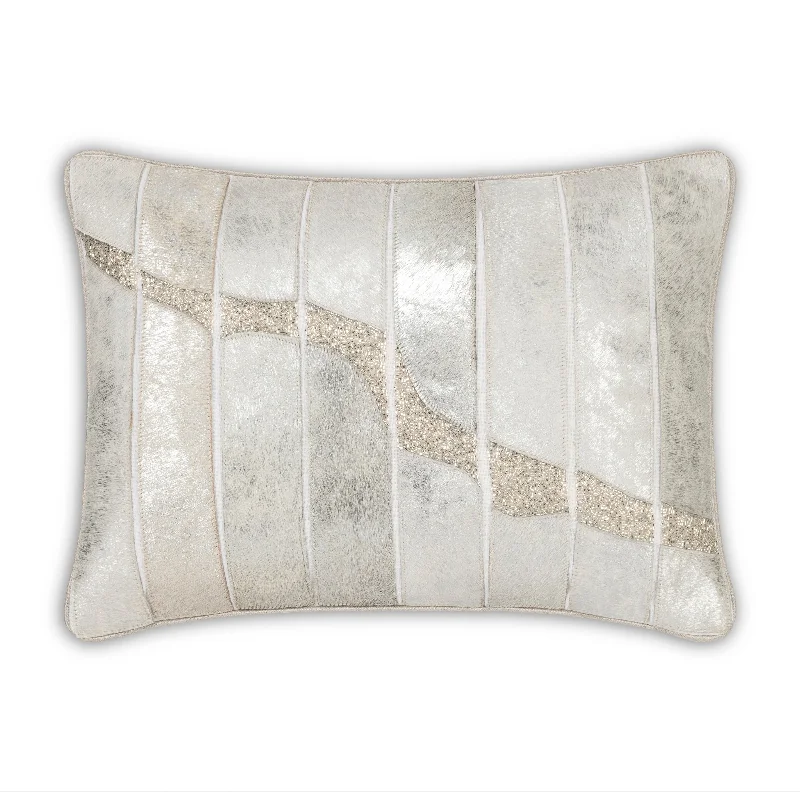 Round Pillows for Boho-Style InteriorsFirm Pillows for Side SleepersAkai Silver Hide Lumbar Pillow Round Pillows for Boho-Style InteriorsFirm Pillows for Side SleepersAkai Silver Hide Lumbar Pillow