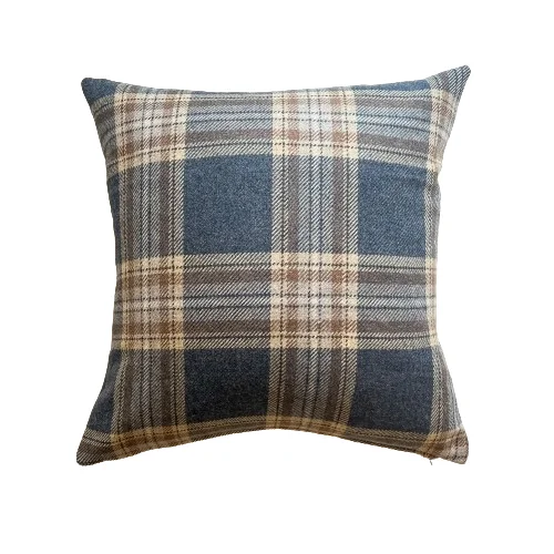 Square Pillows for Modern Home DecorBack Support Pillows for Office ChairsBlue Wool Pillow Covers Square Pillows for Modern Home DecorBack Support Pillows for Office ChairsBlue Wool Pillow Covers