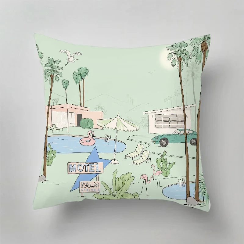 Lumbar Support Pillows for Car SeatsFeather Pillows for a Luxurious SleepIndoor Pillow - PALM SPRINGS mint Lumbar Support Pillows for Car SeatsFeather Pillows for a Luxurious SleepIndoor Pillow - PALM SPRINGS mint