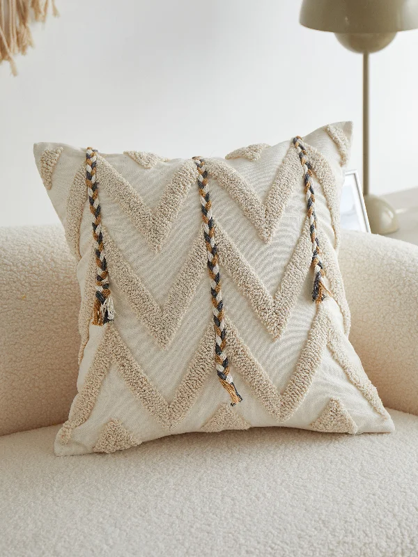 Firm Pillows for Side SleepersCotton Pillows for Natural ComfortChevron Tufted Pillow Firm Pillows for Side SleepersCotton Pillows for Natural ComfortChevron Tufted Pillow
