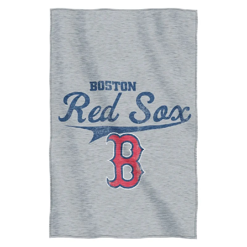 Mohair blankets with a unique sheen and softnessRed Sox Sweatshirt Throw Blanket