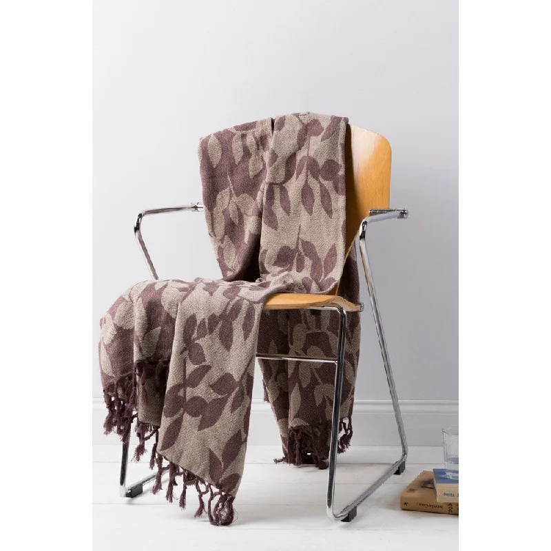 Linen blankets with a rustic and textured lookWoven Bengal Cotton Throw