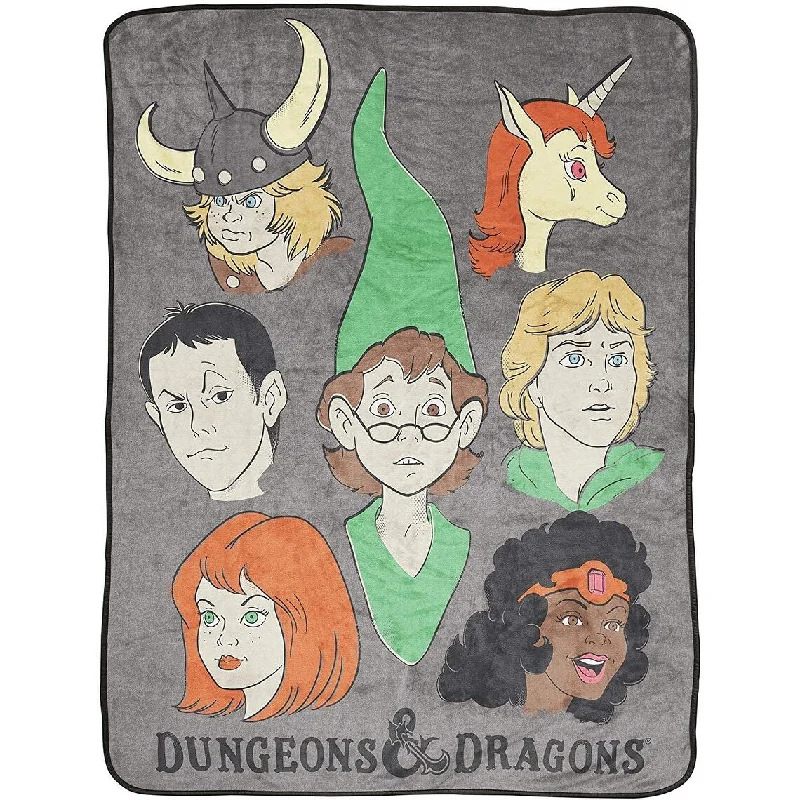 Silk blankets with a smooth and elegant touchDungeons & Dragons Adventures Throw