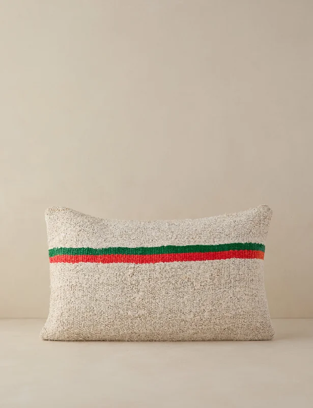 Silk Pillows for Smooth Skin and HairRound Pillows for Boho-Style InteriorsVintage Lumbar Pillow No. 77, 12" x 20" Silk Pillows for Smooth Skin and HairRound Pillows for Boho-Style InteriorsVintage Lumbar Pillow No. 77, 12" x 20"