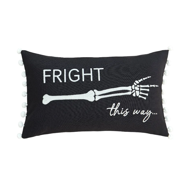 Kids Pillows with Fun DesignsCotton Pillows for Natural ComfortFright This Way Pillow Kids Pillows with Fun DesignsCotton Pillows for Natural ComfortFright This Way Pillow