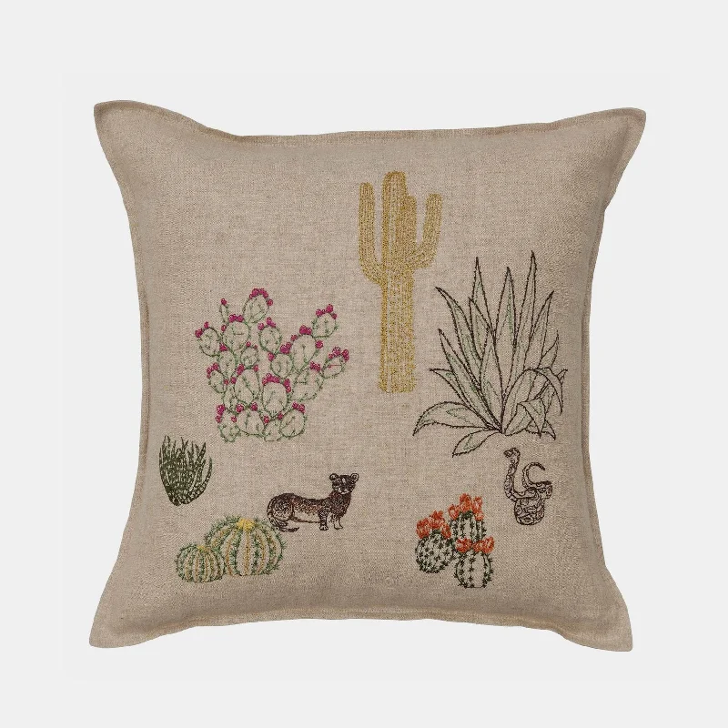Round Pillows for Boho-Style InteriorsPlush Pillows for a Cozy BedSaguaro Desert Field Square Pillow Round Pillows for Boho-Style InteriorsPlush Pillows for a Cozy BedSaguaro Desert Field Square Pillow