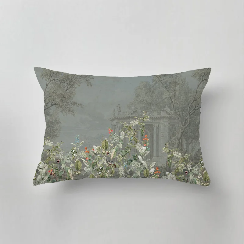 Plush Pillows for a Cozy BedBolster Pillows for Sofa DecorationOutdoor Pillow - Avian Oasis indigo