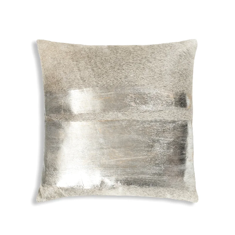 Cotton Pillows for Natural ComfortRound Pillows for Boho-Style InteriorsAmai Grey Hairon Hide Velvet Back Pillow Cotton Pillows for Natural ComfortRound Pillows for Boho-Style InteriorsAmai Grey Hairon Hide Velvet Back Pillow