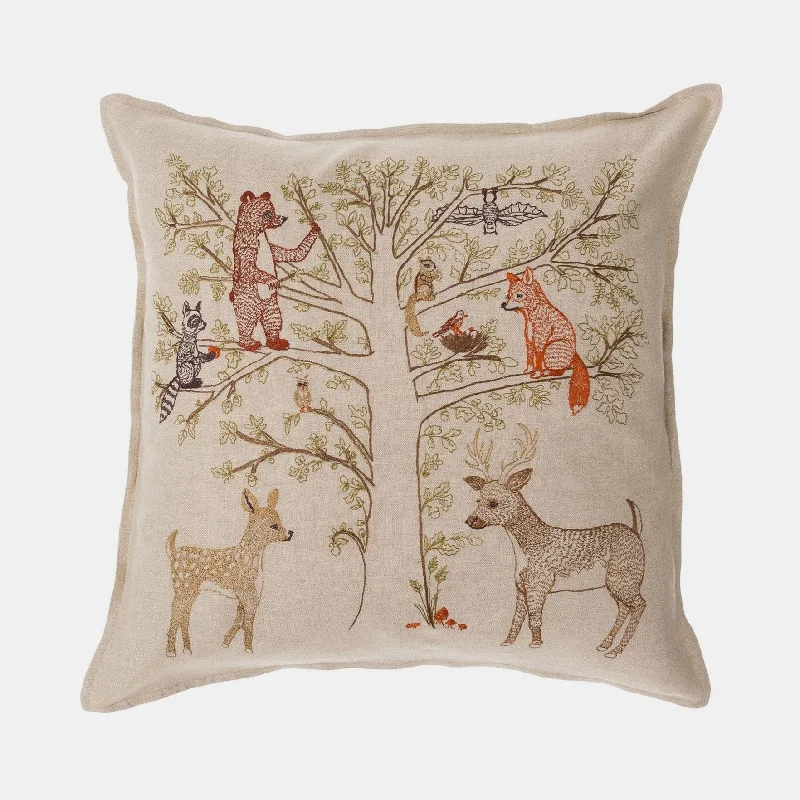 Soft and Fluffy Pillows for Bedroom ComfortPregnancy Pillows for Expectant MothersWoodland Living Tree Square Pillow Soft and Fluffy Pillows for Bedroom ComfortPregnancy Pillows for Expectant MothersWoodland Living Tree Square Pillow