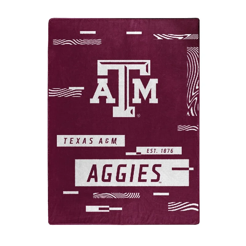 Cotton blankets for breathability and a lightweight feelDigitize - Texas A&M Raschel Throw