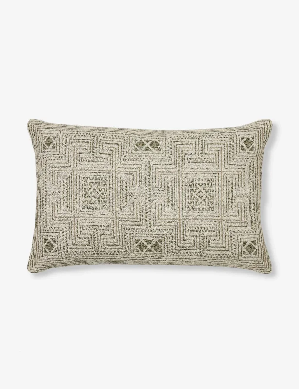 Decorative Pillows for Living Room MakeoverSilk Pillows for Smooth Skin and HairAzra Indoor / Outdoor Pillow by Sunbrella for Lulu and Georgia