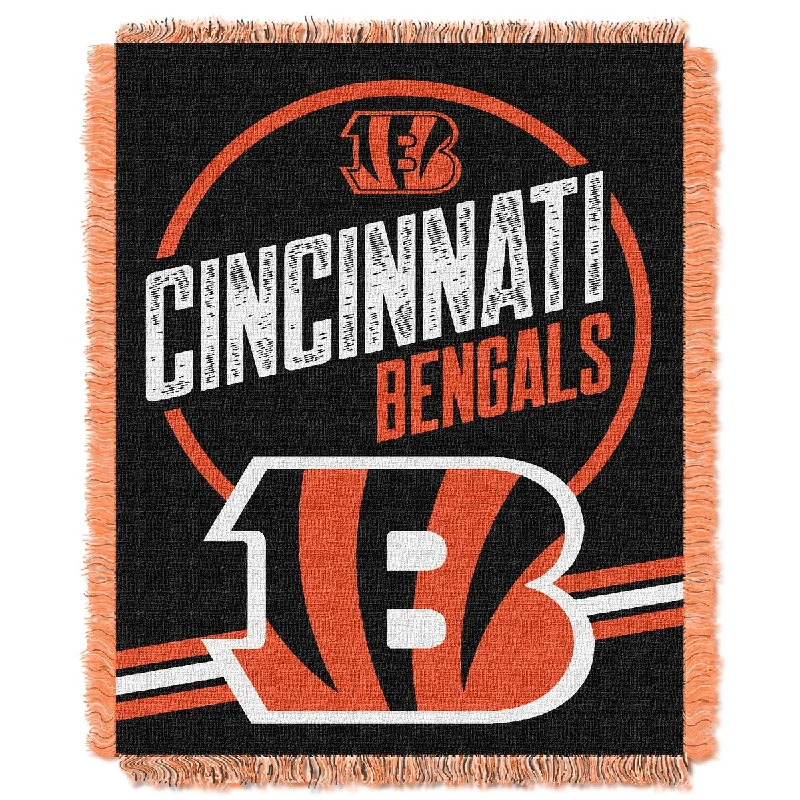 Acrylic blankets for a soft and affordable alternativeNFL 019 Bengals Read Option Jacquard Throw Acrylic blankets for a soft and affordable alternativeNFL 019 Bengals Read Option Jacquard Throw
