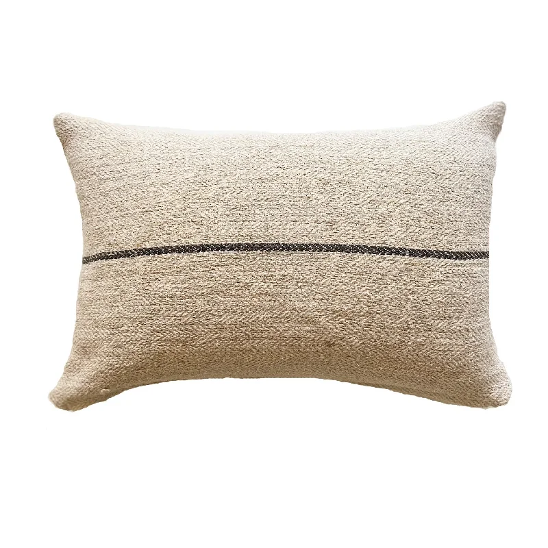 Lumbar Support Pillows for Car SeatsBolster Pillows for Sofa Decoration14x20 Vintage Grain Sack Lumbar Pillows Lumbar Support Pillows for Car SeatsBolster Pillows for Sofa Decoration14x20 Vintage Grain Sack Lumbar Pillows