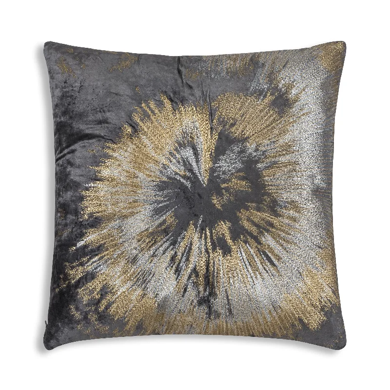 Bolster Pillows for Sofa DecorationHypoallergenic Pillows for Allergy SufferersMira Starburst Charcoal Velvet Pillow Bolster Pillows for Sofa DecorationHypoallergenic Pillows for Allergy SufferersMira Starburst Charcoal Velvet Pillow
