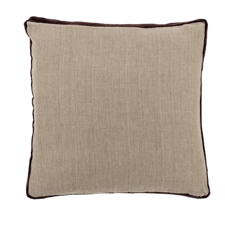 Silk Pillows for Smooth Skin and HairCooling Pillows for Hot SleepersVelvet Trim Chocolate Pillow Silk Pillows for Smooth Skin and HairCooling Pillows for Hot SleepersVelvet Trim Chocolate Pillow