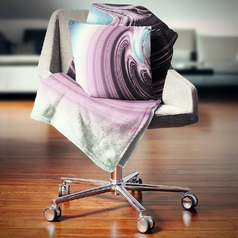 Mohair blankets with a unique sheen and softnessDesignart 'Unique Purple Fractal Art Pattern' Abstract Throw Blanket Mohair blankets with a unique sheen and softnessDesignart 'Unique Purple Fractal Art Pattern' Abstract Throw Blanket