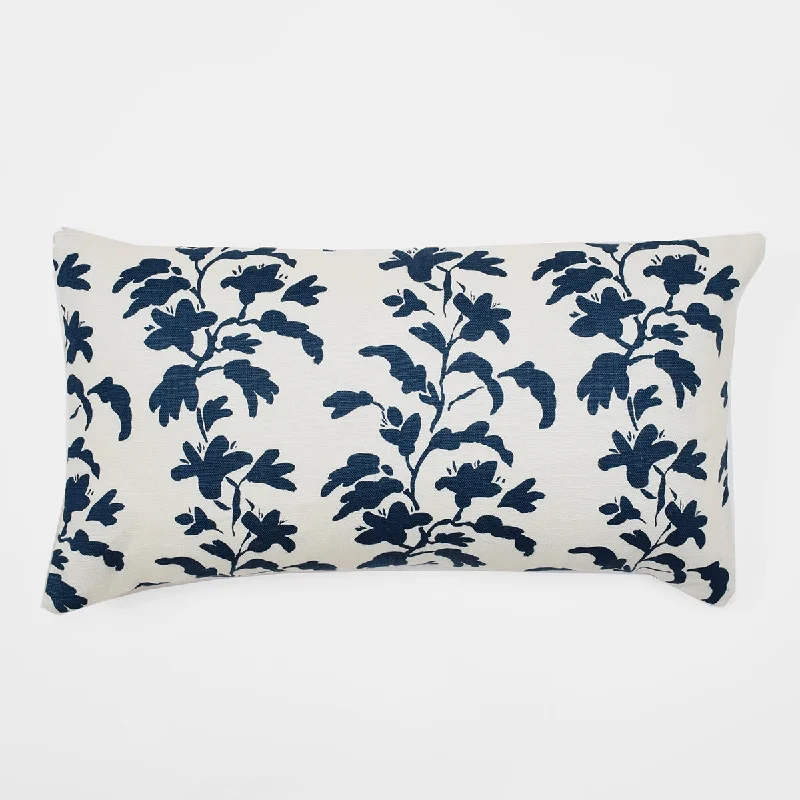 Lumbar Support Pillows for Car SeatsCotton Pillows for Natural ComfortNavy Vine Lumbar Pillow Lumbar Support Pillows for Car SeatsCotton Pillows for Natural ComfortNavy Vine Lumbar Pillow