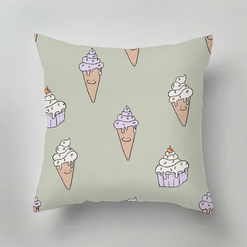 Square Pillows for Modern Home DecorFeather Pillows for a Luxurious SleepOutdoor Pillow - Ice Cream Green Square Pillows for Modern Home DecorFeather Pillows for a Luxurious SleepOutdoor Pillow - Ice Cream Green