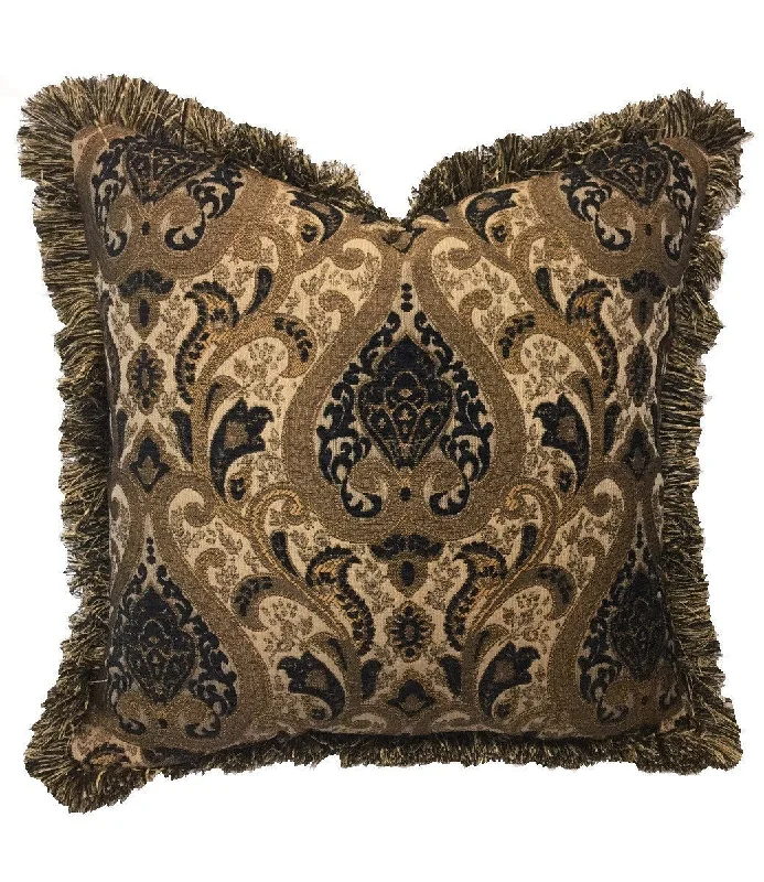 Plush Pillows for a Cozy BedAdjustable Pillows for Customized ComfortDecorative Pillow-bronze and Black Sofa Pillow 21x21 Plush Pillows for a Cozy BedAdjustable Pillows for Customized ComfortDecorative Pillow-bronze and Black Sofa Pillow 21x21