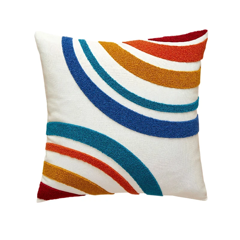 Cotton Pillows for Natural ComfortPregnancy Pillows for Expectant MothersAbstract Rainbow Pillow Cotton Pillows for Natural ComfortPregnancy Pillows for Expectant MothersAbstract Rainbow Pillow