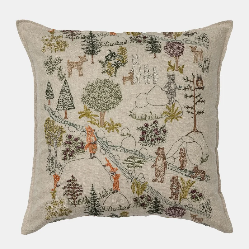 Firm Pillows for Side SleepersRound Pillows for Boho-Style InteriorsForest Fun Square Pillow Firm Pillows for Side SleepersRound Pillows for Boho-Style InteriorsForest Fun Square Pillow
