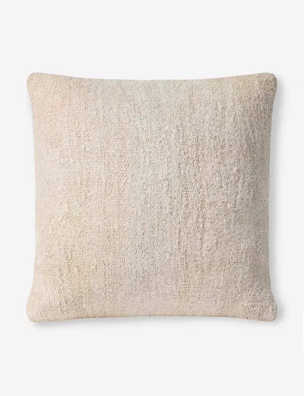 Round Pillows for Boho-Style InteriorsFirm Pillows for Side SleepersVintage Hemp Pillow No. 37, 18" x 18" Round Pillows for Boho-Style InteriorsFirm Pillows for Side SleepersVintage Hemp Pillow No. 37, 18" x 18"