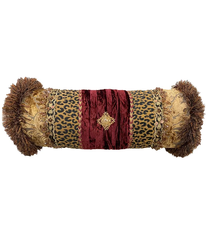 Cooling Pillows for Hot SleepersDecorative Pillows for Living Room MakeoverBurgundy and Gold Velvet Bolster pillow Cooling Pillows for Hot SleepersDecorative Pillows for Living Room MakeoverBurgundy and Gold Velvet Bolster pillow