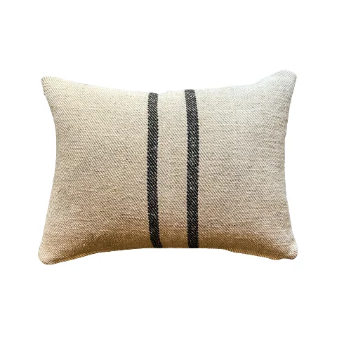 Travel Pillows for Long JourneysTravel Pillows for Long JourneysAntique Grain Sack 14x20 Lumbar Pillow | Black Stripes Travel Pillows for Long JourneysTravel Pillows for Long JourneysAntique Grain Sack 14x20 Lumbar Pillow | Black Stripes