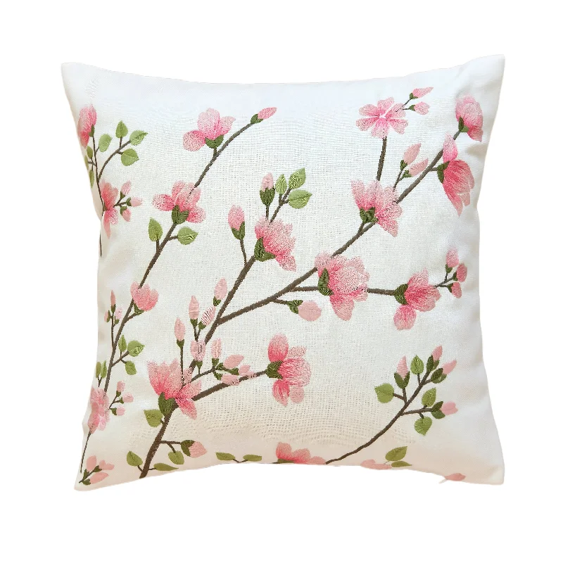 Firm Pillows for Side SleepersSilk Pillows for Smooth Skin and HairPink Flower Branch Pillow Firm Pillows for Side SleepersSilk Pillows for Smooth Skin and HairPink Flower Branch Pillow